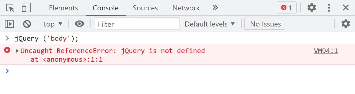 Understanding the jQuery is not defined Error and Its Impact on Your Site